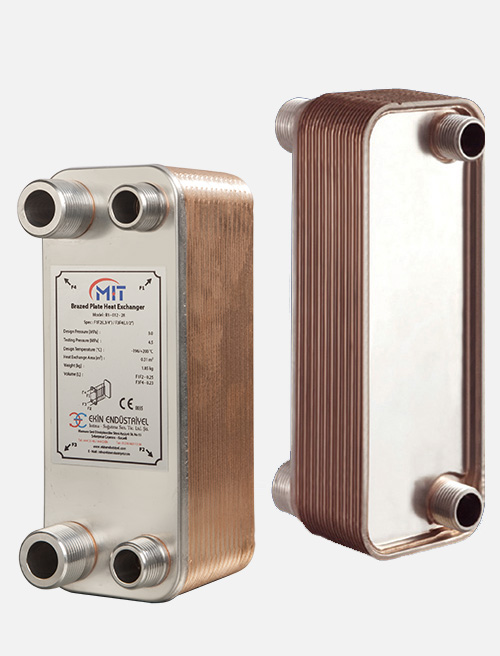 MB - 02 Model Brazed Heat Exchanger