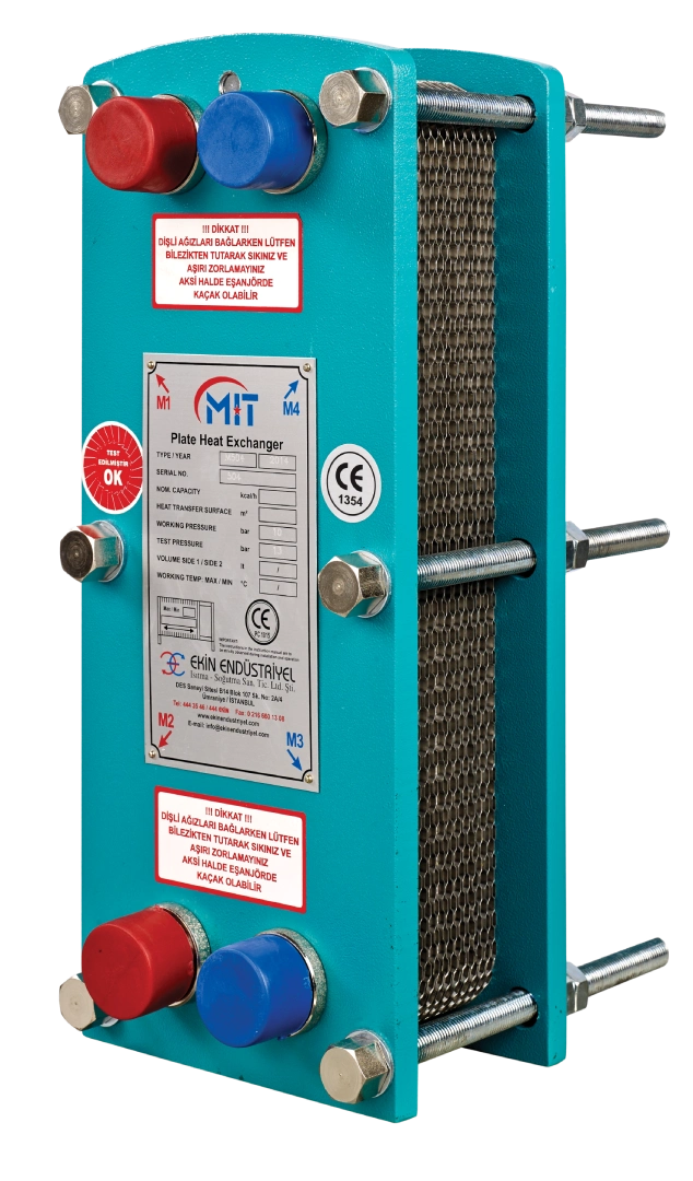 MIT Plakalı Isı Eşanjörü